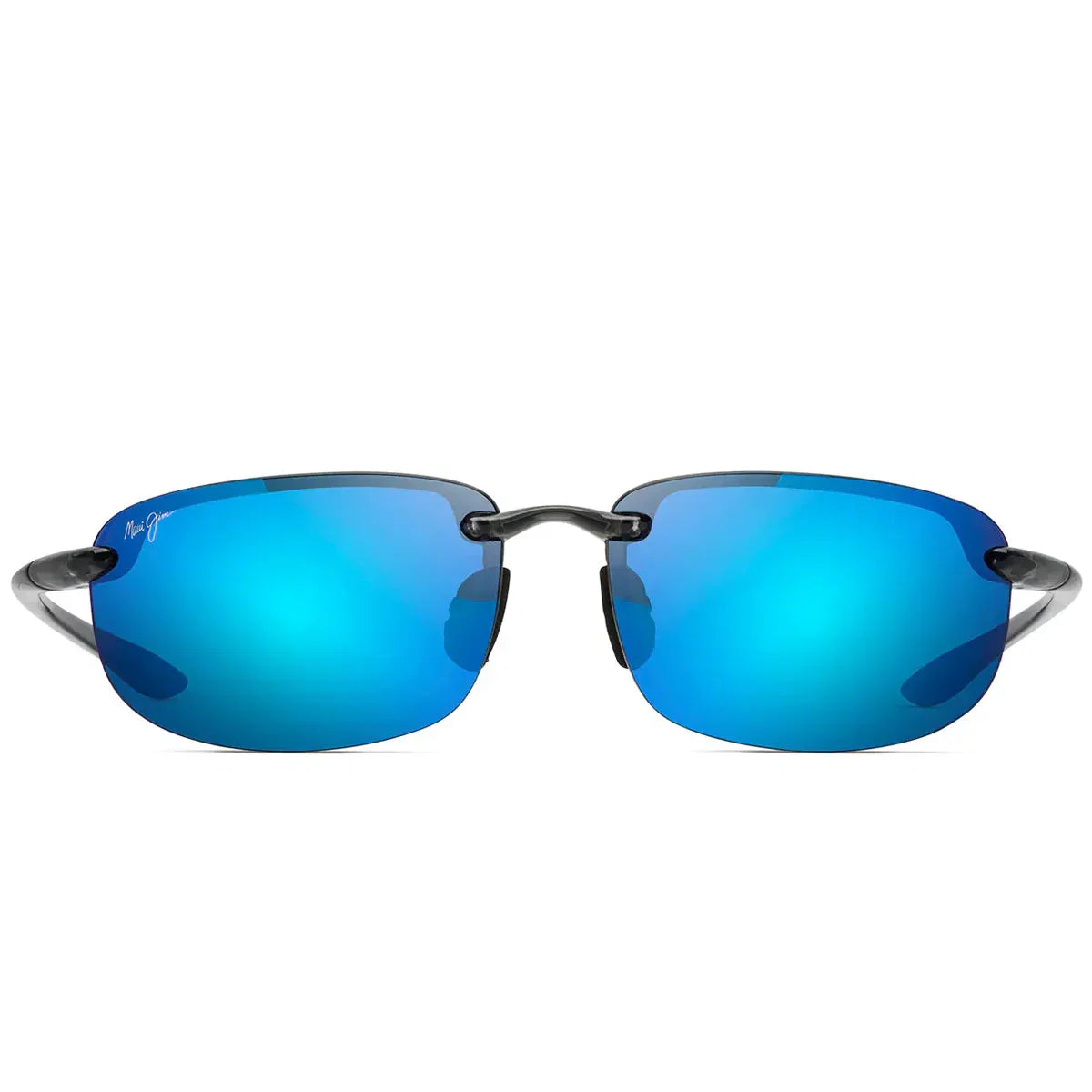 Maui Jim Sunglasses Ho'okipa B407 11 Black/Blue Mirrored Unisex Polarized