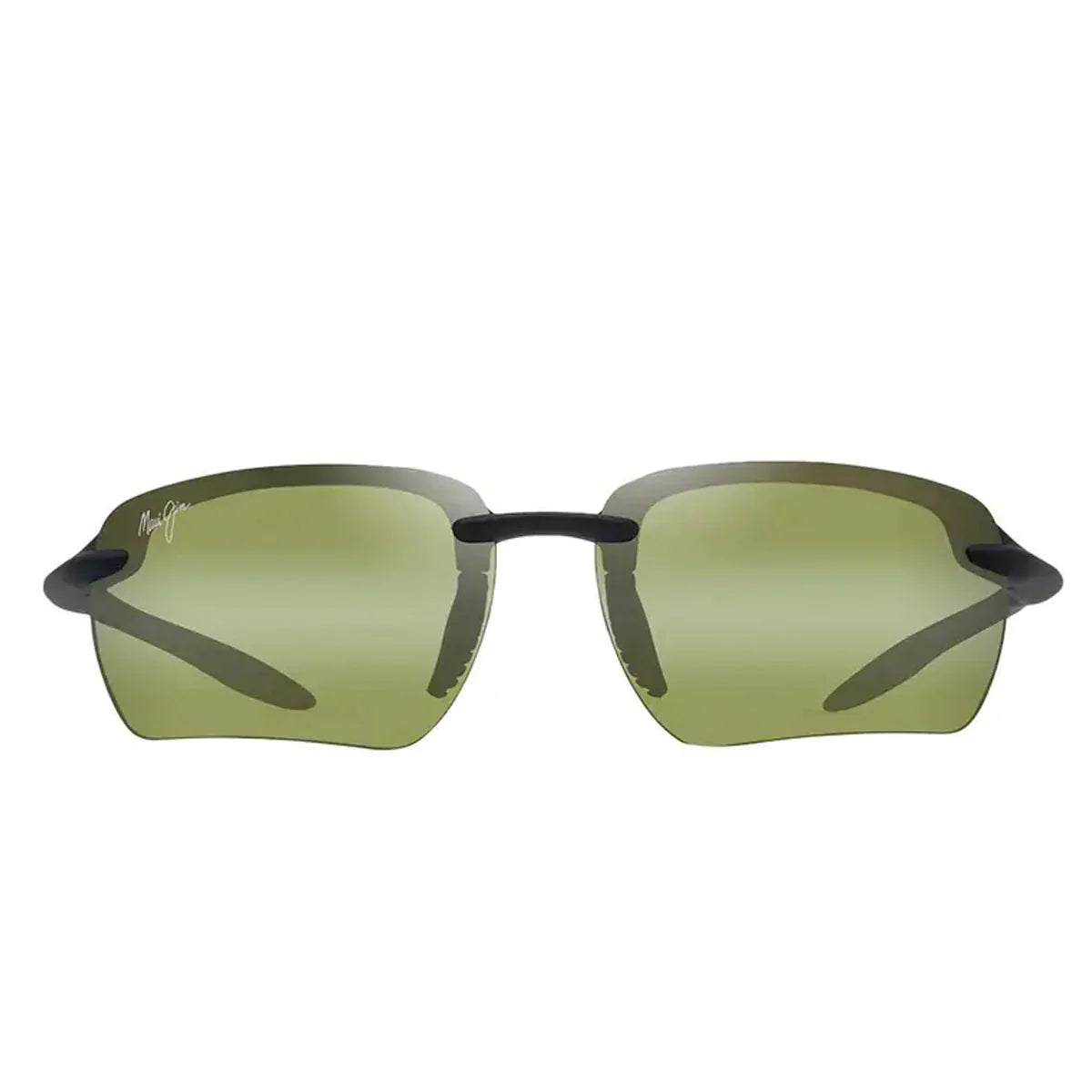 Maui Jim Sunglasses Ho'okipa Ultra G Af Mj0337 Sa 001 Matte Black/Dark Green Unisex Polarized