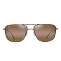 Maui Jim Sunglasses Mikioi H887 01 Brown/Brown Gradient Unisex Polarized