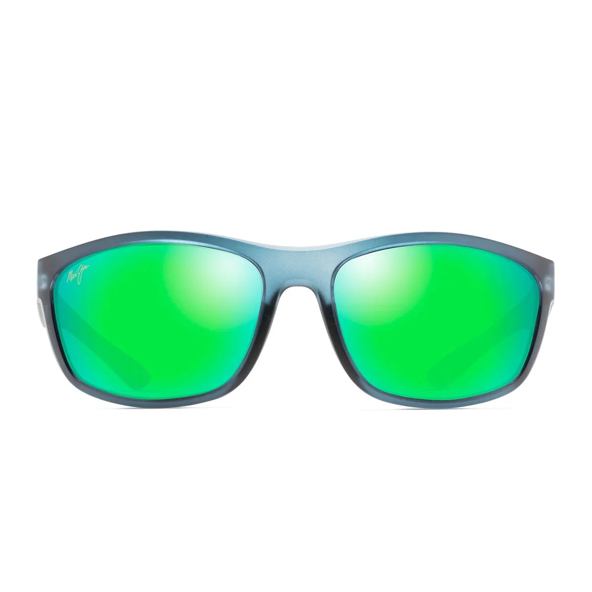 Maui Jim Sunglasses Nuu Landing Gm869 03 Gray/Green Mirrored Unisex Polarized