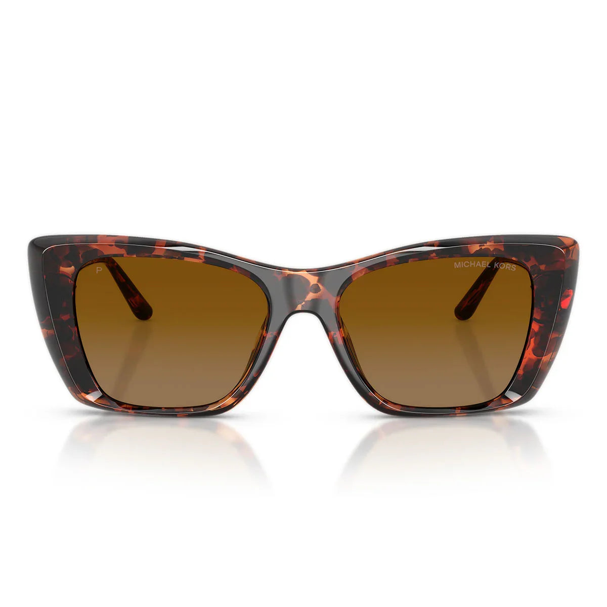 Michael Kors Sunglasses Mk2270 U 40319 P Tokyo Luggage Tortoise/Brown Gradient Women Polarized