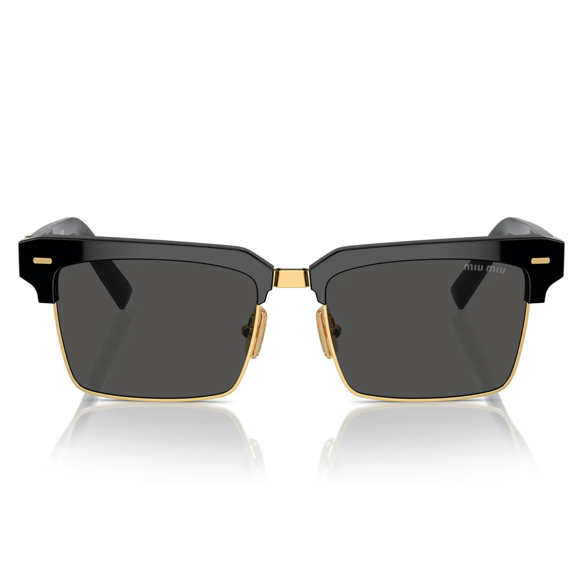 Miu Miu Sunglasses Mu10 Zs 1 Ab5 S0 Black/Grey Women