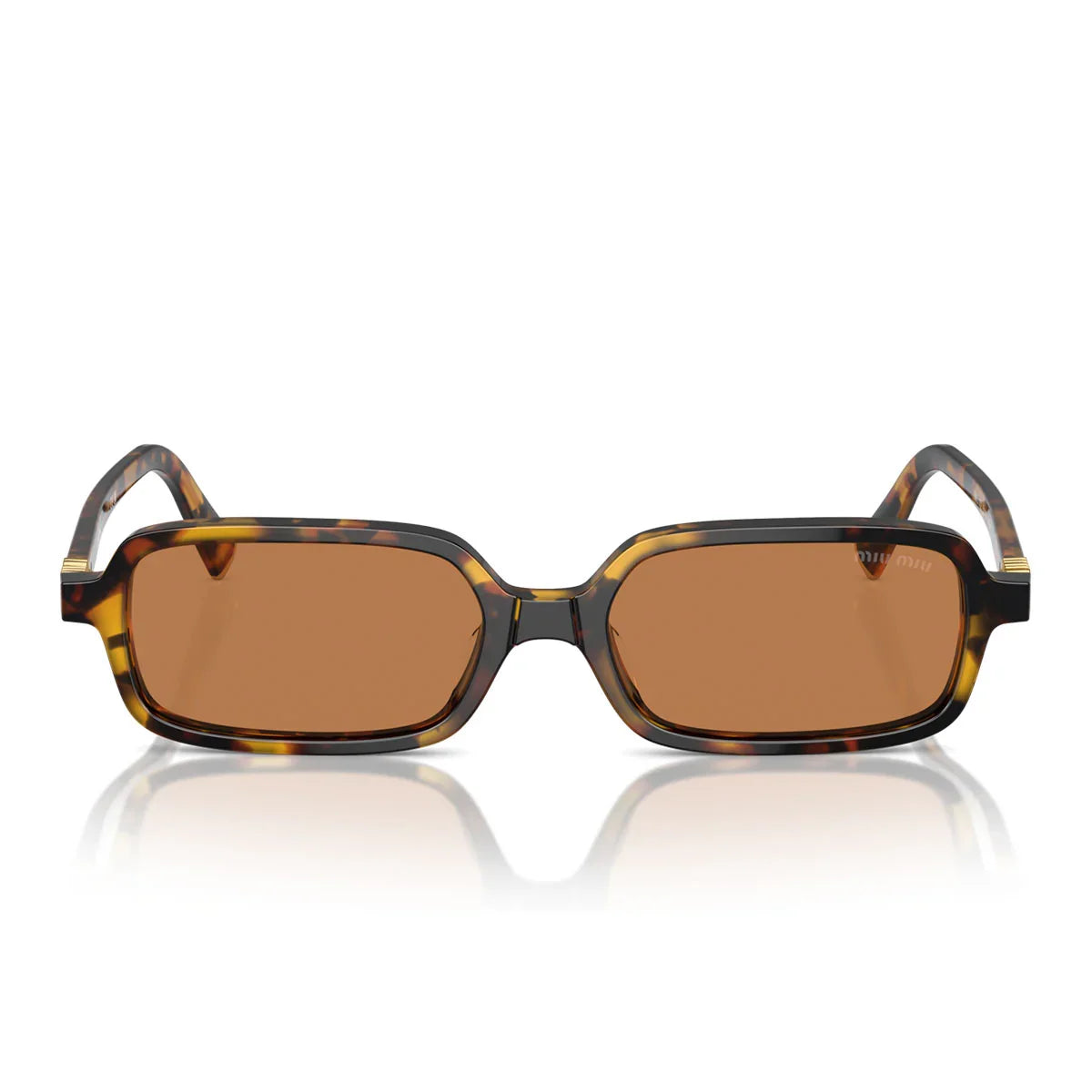 Miu Miu Sunglasses Mu11 Zs Vau2 Z1 Brown/Light Brown Women