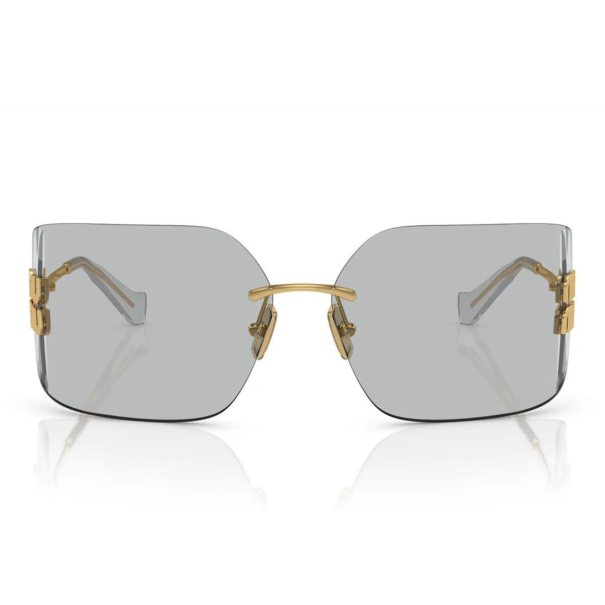 Miu Miu Sunglasses Mu54 Ys 5 Ak30 B Gold/Light Grey Women