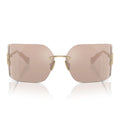 Miu Miu Sunglasses Mu54 Ys Zvn20 F Gold/Mirrored Pink Women
