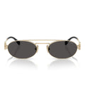 Miu Miu Sunglasses Mu54 Zs Zvn08 Z Gold/Dark Grey Women
