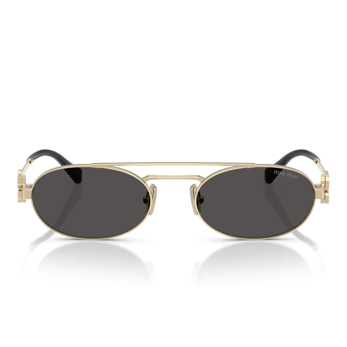 Miu Miu Sunglasses Mu54 Zs Zvn08 Z Gold/Dark Grey Women