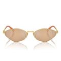 Miu Miu Sunglasses Mu56 Zs 5 Ak40 D Gold/Gradient Orange Women