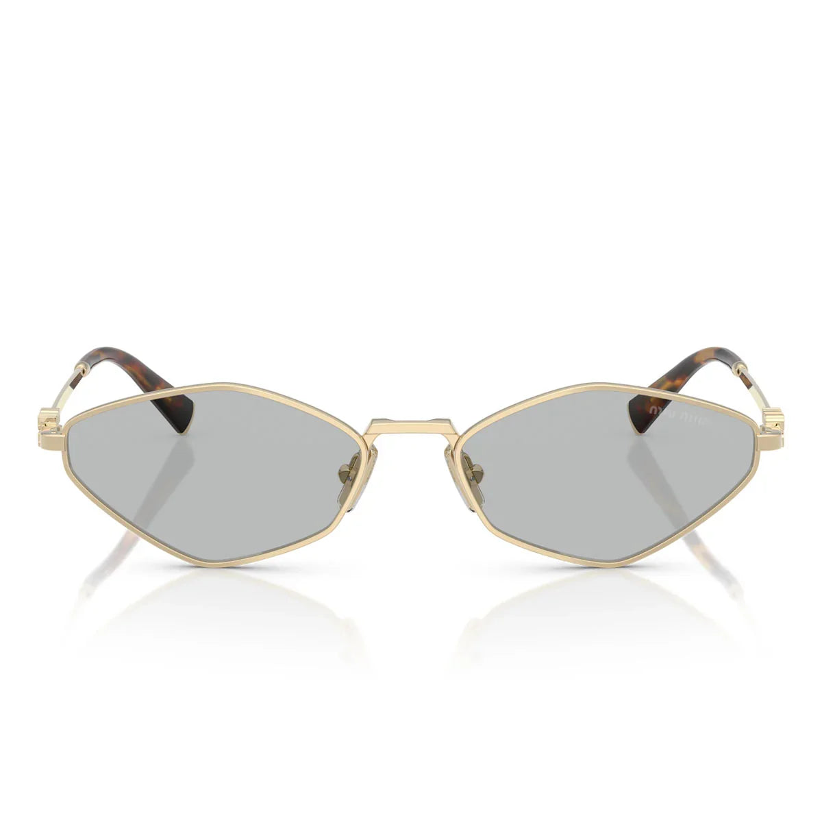 Miu Miu Sunglasses Mu56 Zs Zvn50 K Gold/Light Grey Women