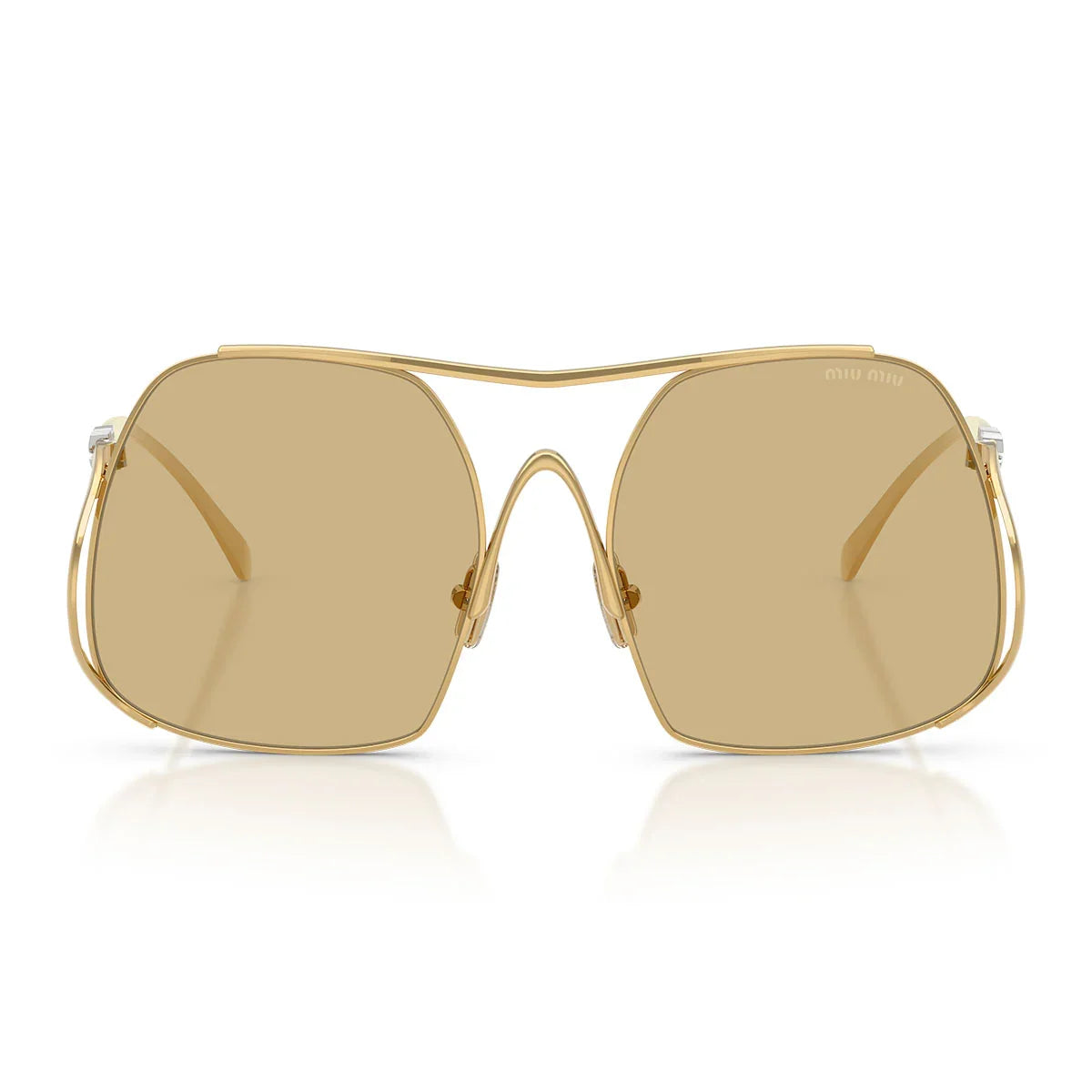 Miu Miu Sunglasses Mua55 S 5 Ak10 R Gold/Yellow Women