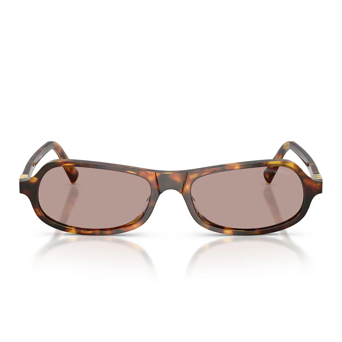 Miu Miu Sunglasses Mub10 Su 14 L20 I Honey Brown/Light Brown Violet Women