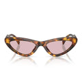 Miu Miu Sunglasses Mub11 Su 14 L4 I0 Honey Brown/Pink Women