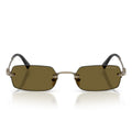 Miu Miu Sunglasses Mub50 S 26 C09 Z Gold/Dark Brown Women