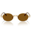 Miu Miu Sunglasses Mub51 S 22 M20 V Gold/Dark Bronze Women