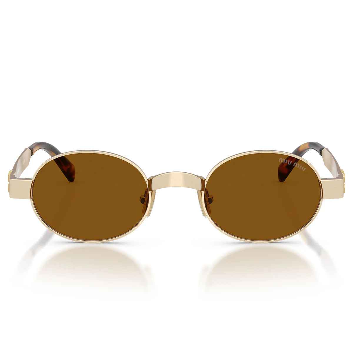 Miu Miu Sunglasses Mub51 S 22 M20 V Gold/Dark Bronze Women