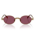 Miu Miu Sunglasses Mub51 S 7 Oe30 Y Brass/Dark Violet Women