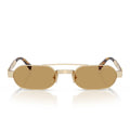 Miu Miu Sunglasses Mub52 S 22 M10 Y Antique Gold/Brown Women