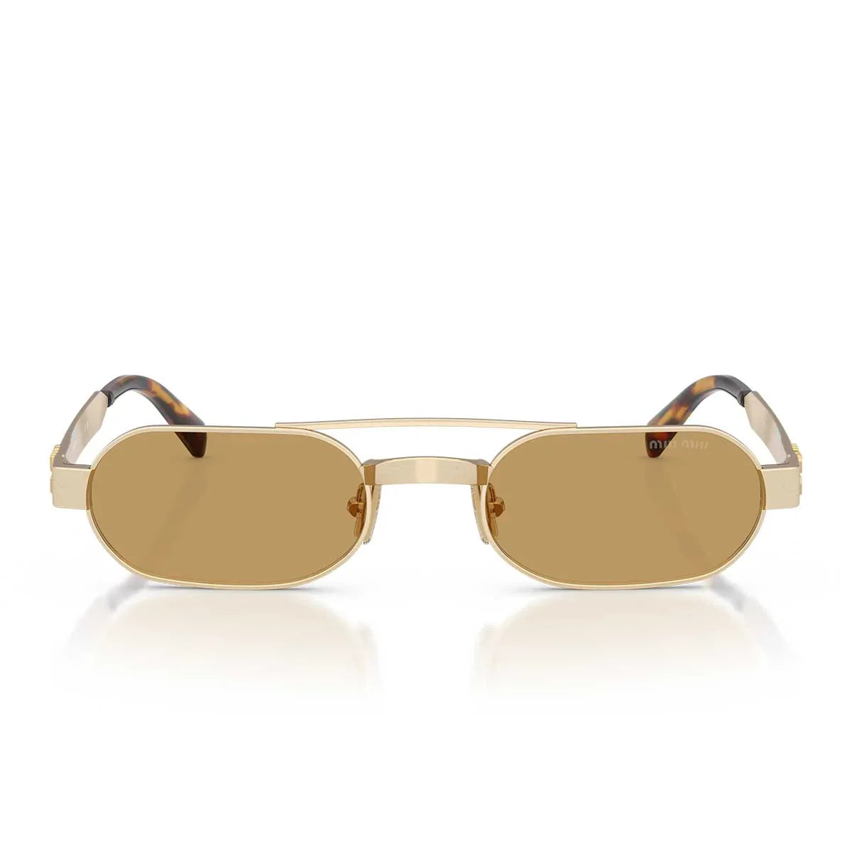 Miu Miu Sunglasses Mub52 S 22 M10 Y Antique Gold/Brown Women