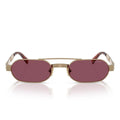 Miu Miu Sunglasses Mub52 S 7 Oe30 Y Brass/Dark Violet Women