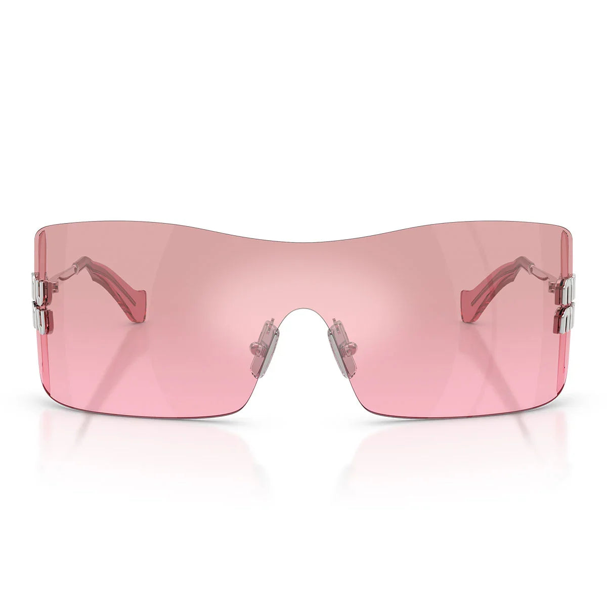 Miu Miu Sunglasses Mub53 S 1 Bc70 Y Silver/Pink Mirrored Women