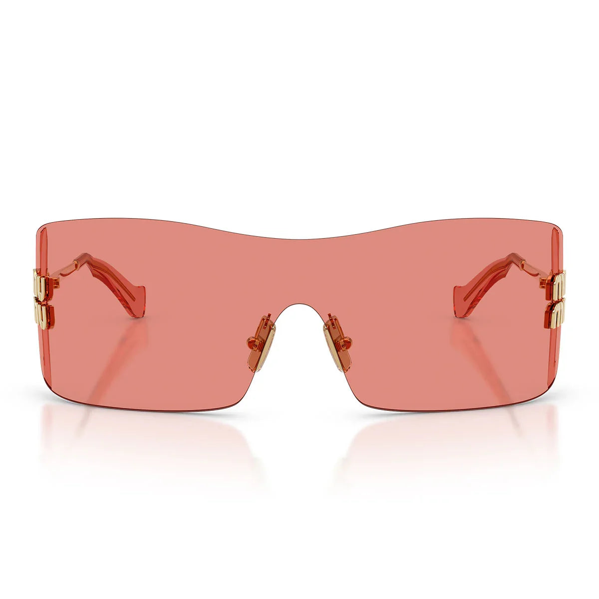 Miu Miu Sunglasses Mub53 S 5 Ak20 Y Gold/Red Women