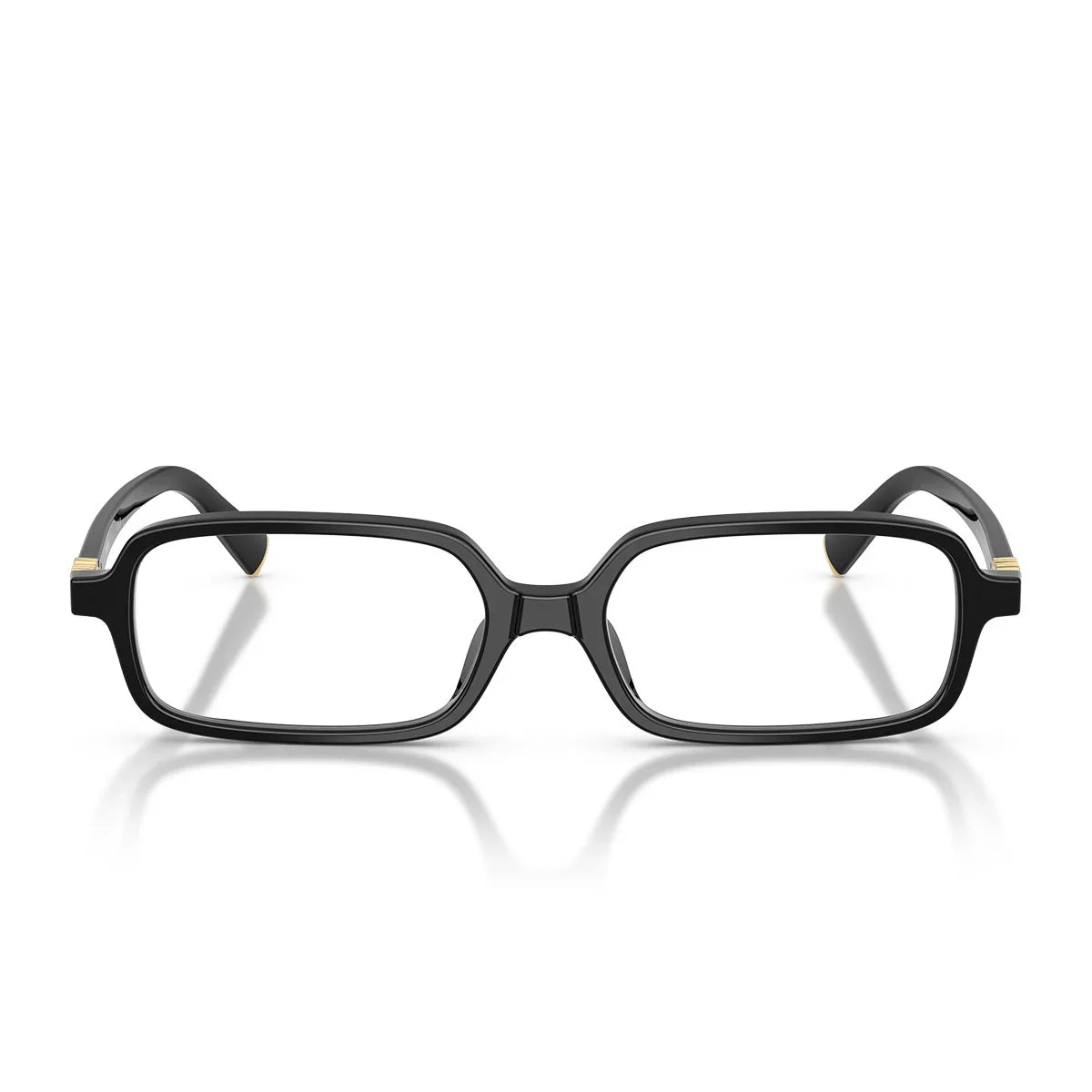 Miu Miu Eyeglasses Mu01 Yv 16 K1 O1 Black/Transparent Women
