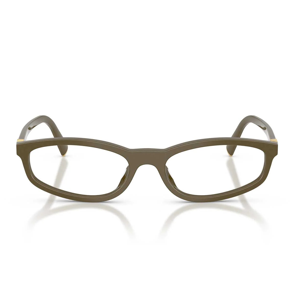 Miu Miu Prescription Glasses Mu01 Zv 25 L1 O1 Marsh/Transparent Women