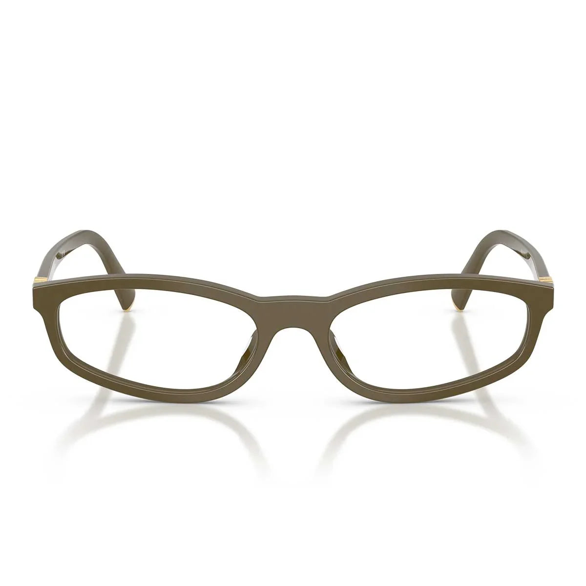 Miu Miu Prescription Glasses Mu01 Zv 25 L1 O1 Marsh/Transparent Women
