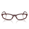 Miu Miu Prescription Glasses Mu01 Zv 26 L1 O1 Crimson/Transparent Women