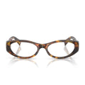 Miu Miu Eyeglasses Mu03 Zv 14 L1 O1 Brown/Transparent Women