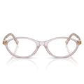 Miu Miu Prescription Glasses Mu09 Xv 12 W1 O1 Mauve Transparent/Transparent Women