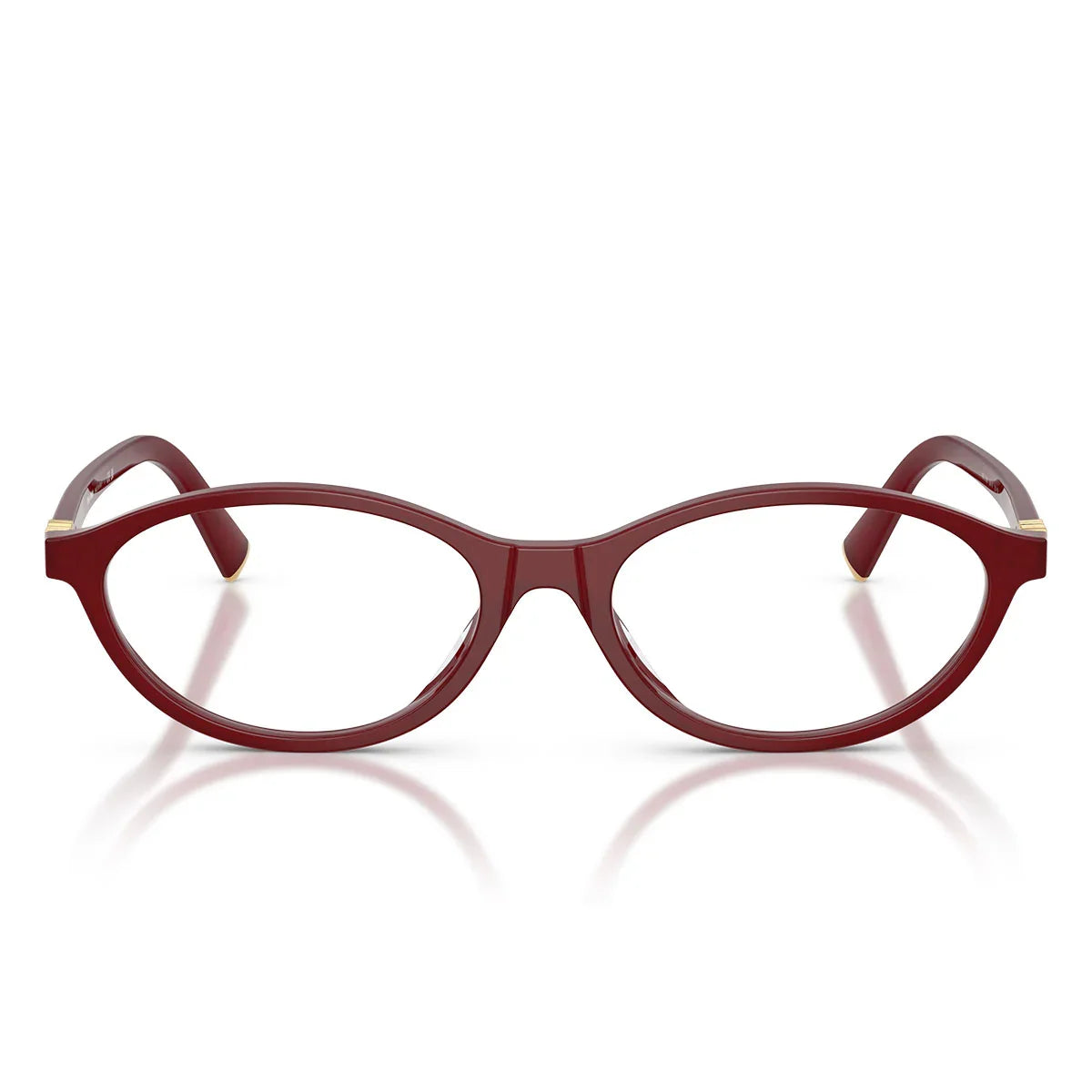 Miu Miu Prescription Glasses Mu09 Xv 21 I1 O1 Burgundy Opaline/Transparent Women