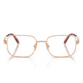 Miu Miu Prescription Glasses Mu51 Zv Zvf1 O1 Rose Gold/Transparent Women