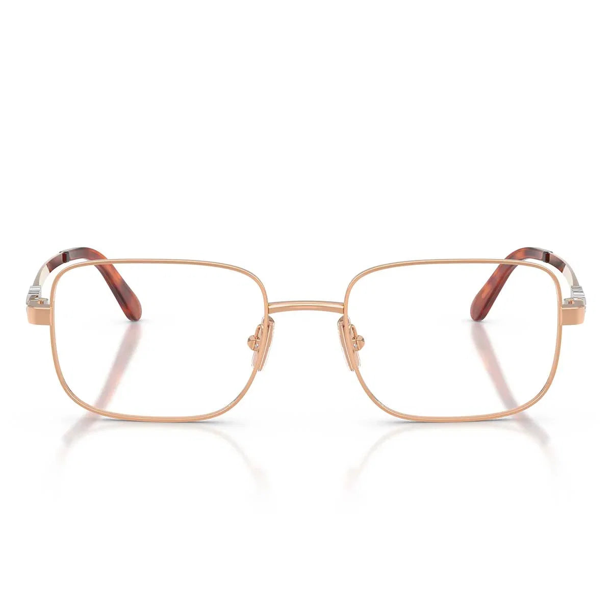 Miu Miu Prescription Glasses Mu51 Zv Zvf1 O1 Rose Gold/Transparent Women