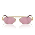 Miu Miu Sunglasses Mu54 Zs Zvn50 D Gold/Pink Women
