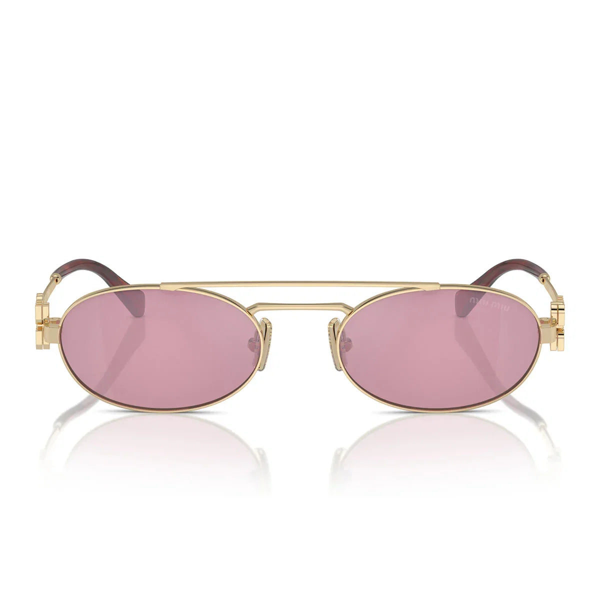 Miu Miu Sunglasses Mu54 Zs Zvn50 D Gold/Pink Women