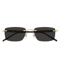 Montblanc Sunglasses Mb0344 S 001 Black/Gray Men