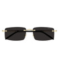 Montblanc Sunglasses Mb0443 S 001 Gold/Dark Grey Men