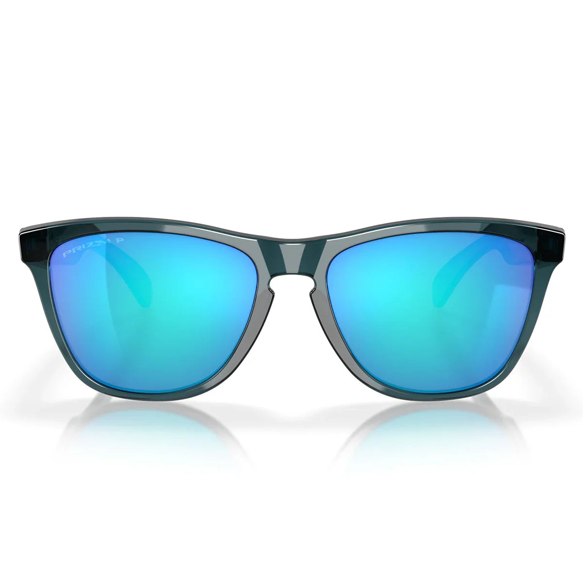 Oakley Sunglasses Oo9013 9013 F6 Frogskins Black/Blue Unisex Polarized