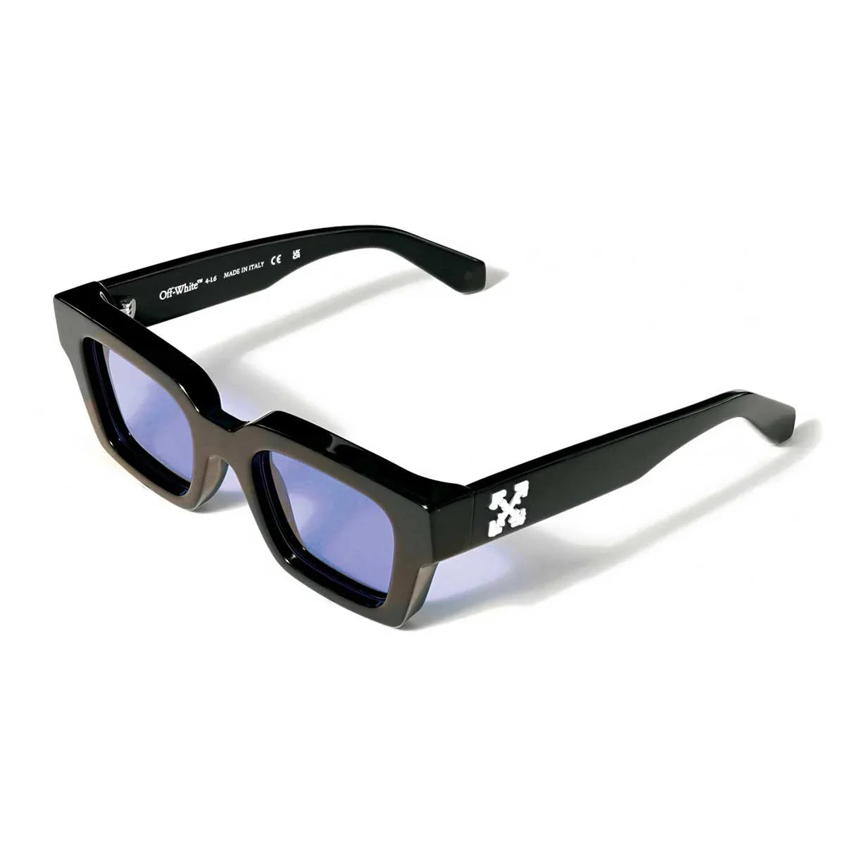Off White Sunglasses Ow1022 1037 Virgil Black/Blue Unisex