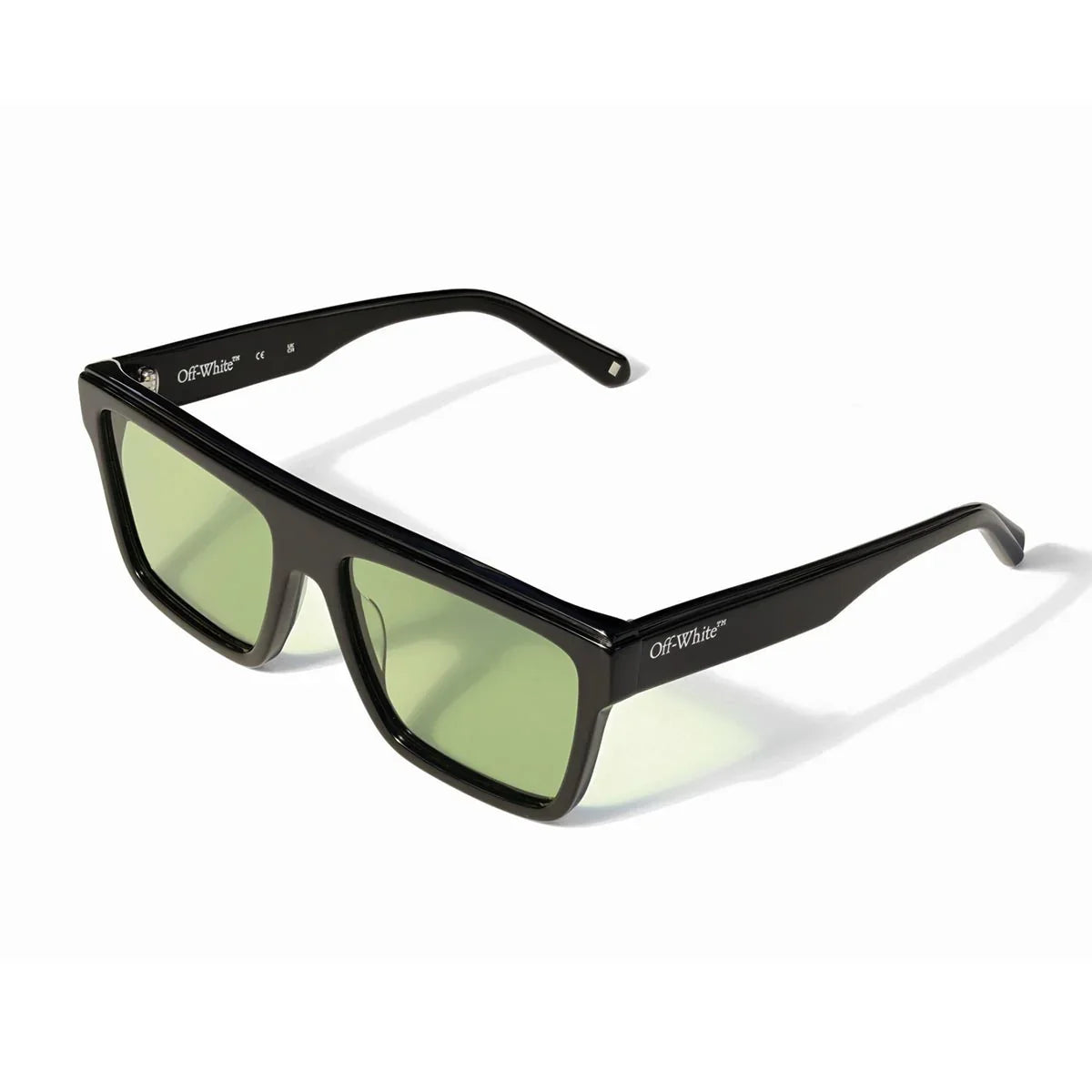 Off White Sunglasses Ow1039 1050 Warwick Black/Green Unisex