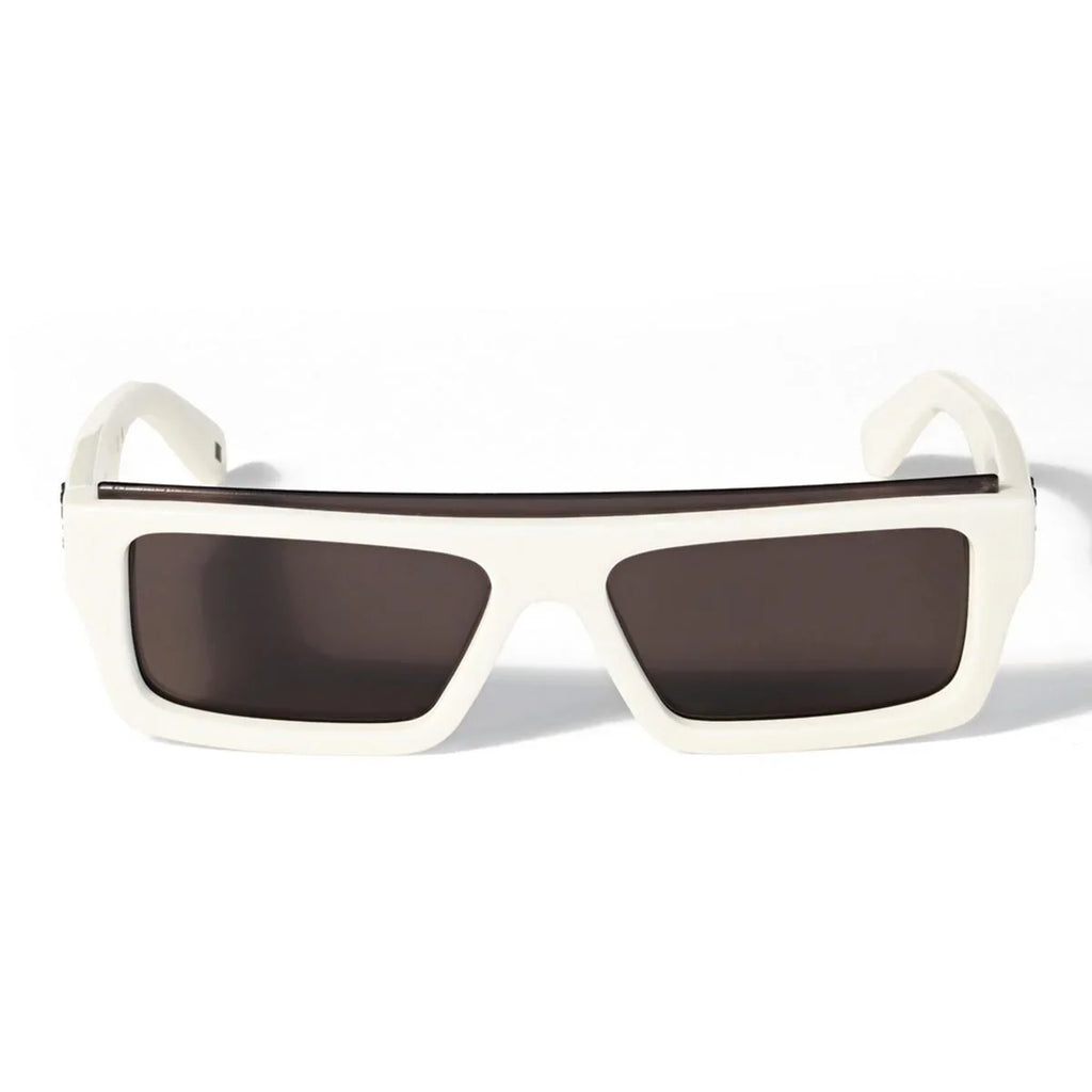 Off White Sunglasses Ow1048 0107 Elisabeth S White/Dark Gray Unisex