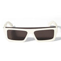 Off White Sunglasses Ow1048 0107 Elisabeth S White/Dark Gray Unisex