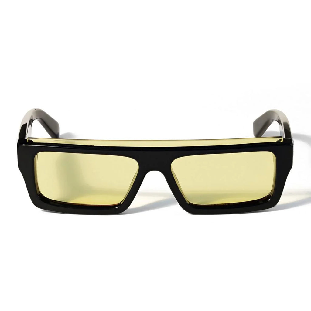 Off White Sunglasses Ow1048 1018 Elisabeth S Black/Yellow Unisex