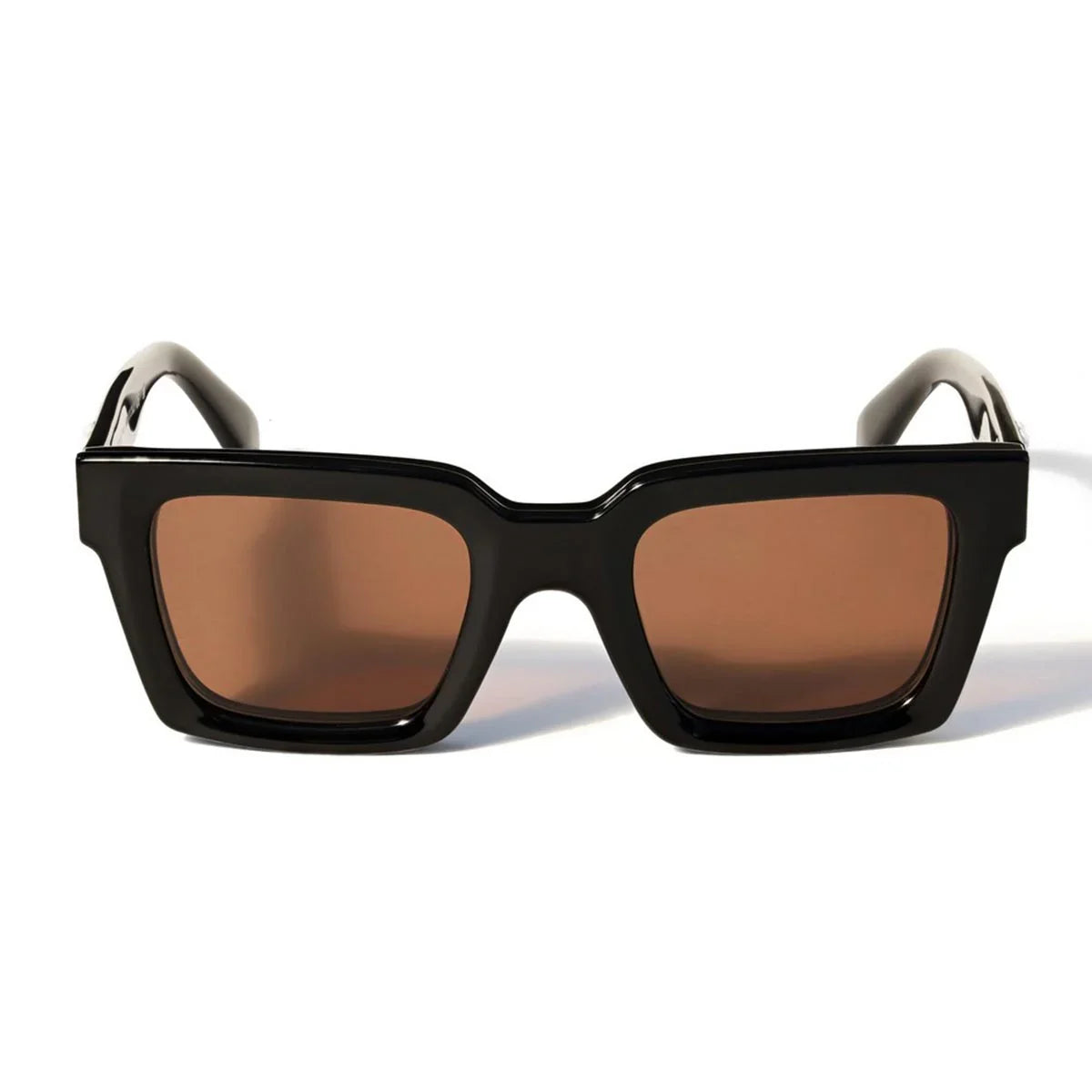 Off White Eyeglasses Ow9000 1064 P Black/Transparent With Brown Clip Unisex