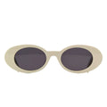 Palm Angels Sunglasses Peri051 0107 Gilroy White/Dark Grey Unisex