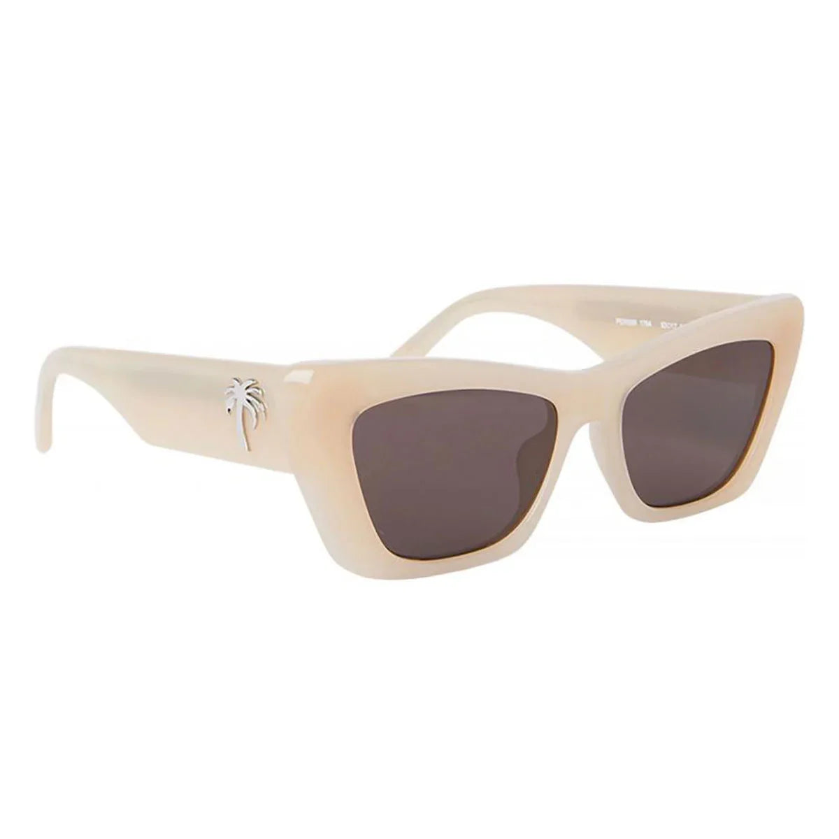 Palm Angels Sunglasses Peri058 1764 Fairfield White/Dark Grey Unisex