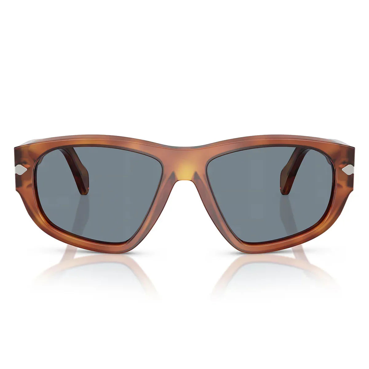Persol Sunglasses Po0050 S 96/56 Siena Earth/Blue Unisex