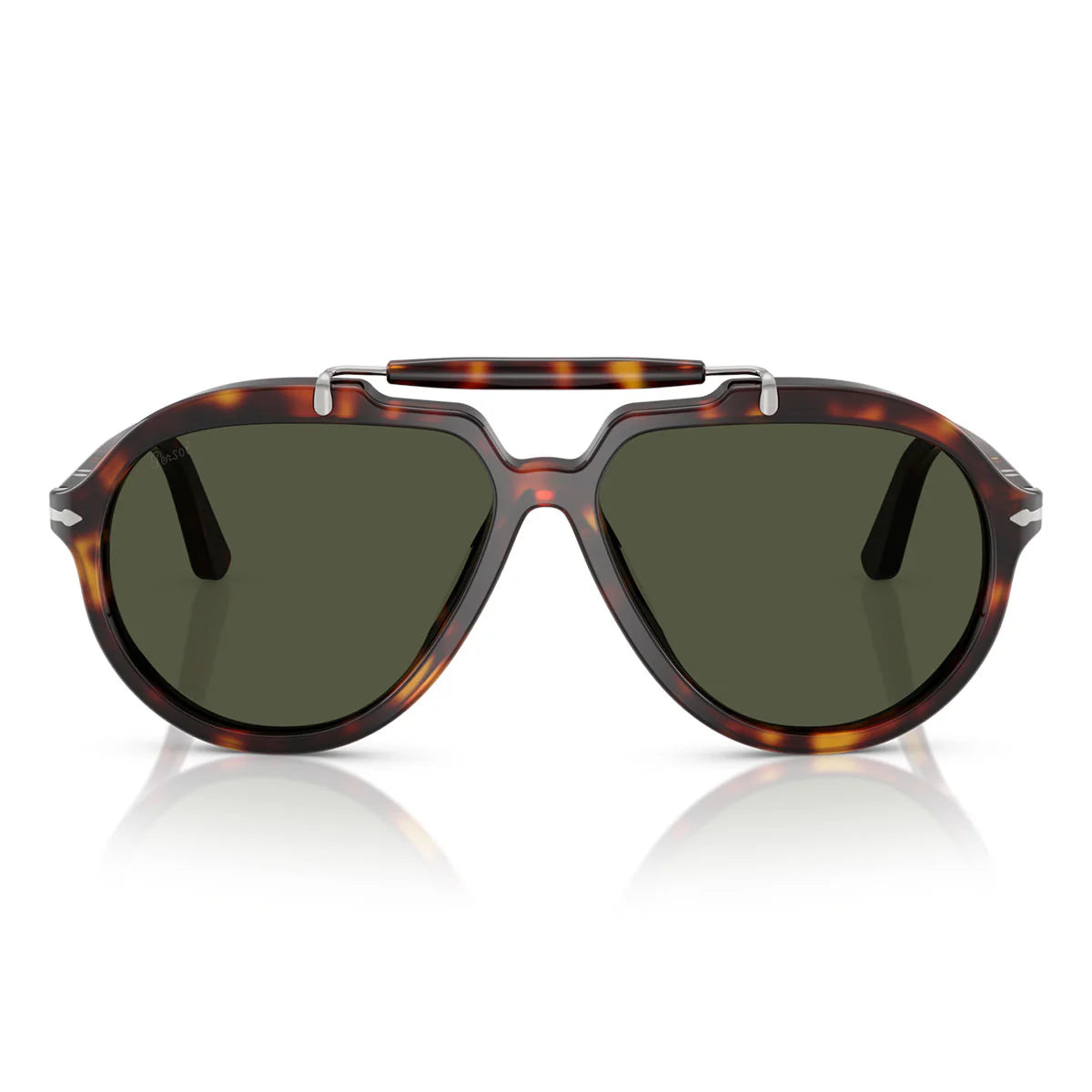 Persol Sunglasses Po0202 S 24/31 X Netflix Series Senna Brown/Green Unisex