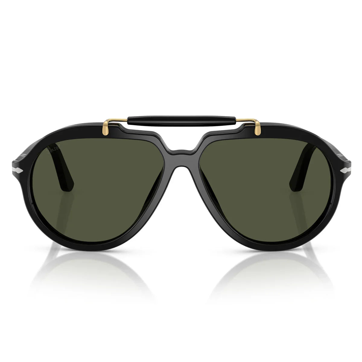 Persol Sunglasses Po0202 S 95/31 X Netflix Series Senna Black/Green Unisex